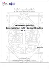 Le traitement judiciaire des infractions en matière de sécurité routière en 2023