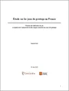 Étude sur les jeux de grattage en France. Portrait des habitudes de jeu et analyse de l'attractivité et des risques associés aux jeux de grattage