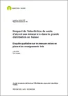 Respect de l'interdiction de vente d'alcool aux mineur.e.s dans la grande distribution en Suisse. Enquête qualitative sur les mesures mises en place et les enseignements tirés