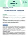 Les décès attribuables au tabagisme. Mise à jour des estimations pour l'année 2023
