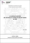Le traitement judiciaire des infractions en matière de sécurité routière en 2024