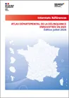 Atlas départemental de la délinquance enregistrée en 2025