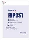 Projet de loi RIPOST - Réponses Immédiates aux Phénomènes troublant l'Ordre public, la Sécurité et la Tranquillité de nos concitoyens. Dossier de presse du 25 mars 2026