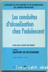 Les conduites d'alcoolisation chez l'adolescent