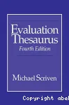 Evaluation thesaurus. Fourth edition