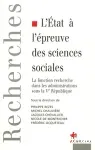 L'Etat à l'épreuve des sciences sociales