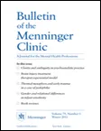 Bulletin of the Menninger Clinic