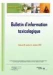 Bulletin d'Information Toxicologique, Vol.28, n°4 - Octobre 2012 - Dossier spécial sur le fentanyl