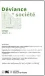 Déviance et Société, Vol.37, n°2 - Juin 2013