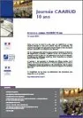 Actes de la journée CAARUD 10 ans