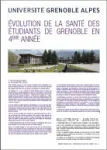 Evolution de la santé des étudiants de Grenoble en 4e année