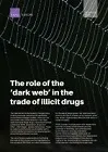 The role of the 'dark web' in the trade of illicit drugs