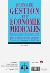 Journal de Gestion et d'Economie Médicales