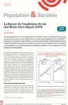 Population et Sociétés, n°570 - Octobre 2019 - La baisse de l'espérance de vie aux États-Unis depuis 2014