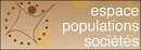 Espace populations sociétés