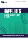 Rapport d'activité 2022 de l'OFDT