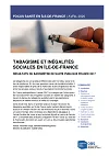 Tabagisme et inégalités sociales en Île-de-France. Résultats du Baromètre de Santé publique France 2017