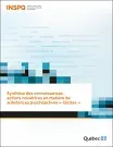 Synthèse des connaissances : actions novatrices en matière de substances psychoactives « illicites »